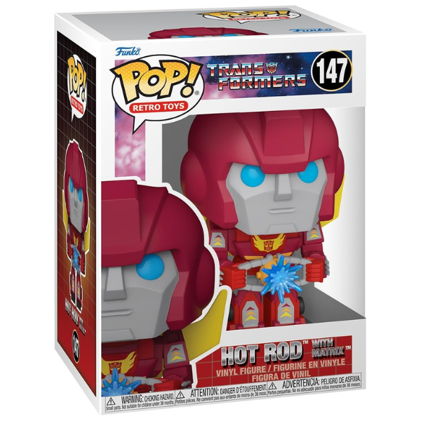 Funko Pop Retro Toys (147) Hot Rod With Matrix