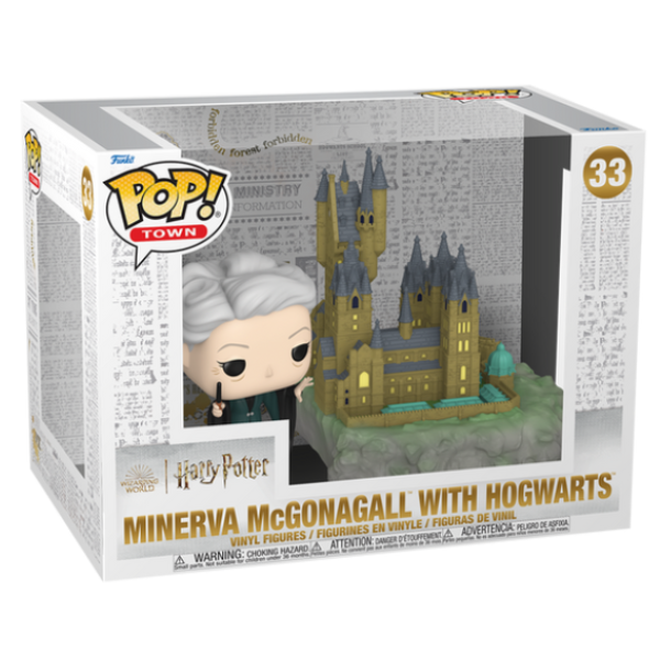 Funko Pop Town (033) Minerva McGonagall with Hogwarts