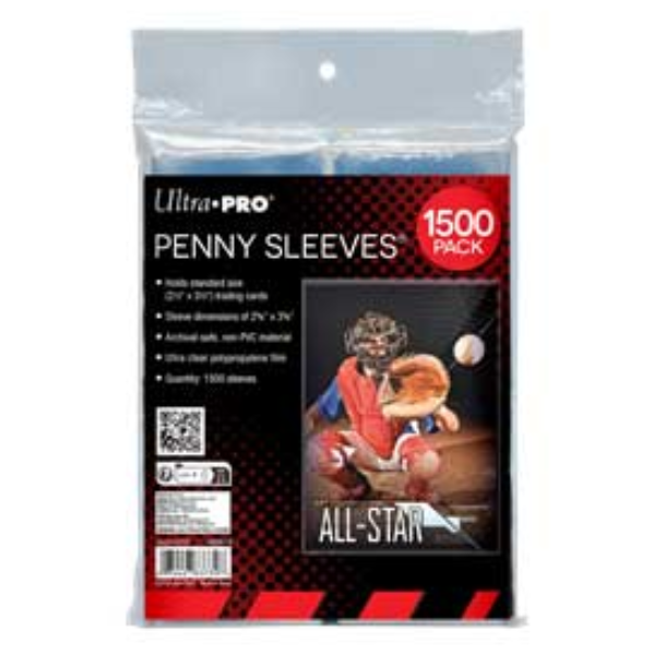 Ultra Pro Penny Sleeves 1500pcs