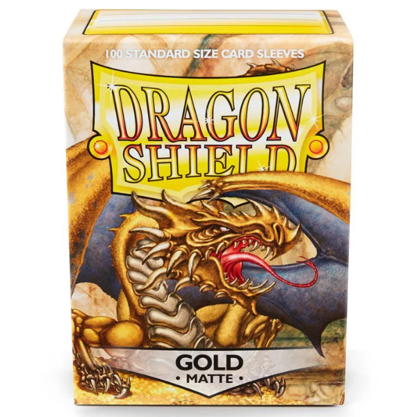 Dragon Shield Matte Sleeves Gold Gygex 100ct