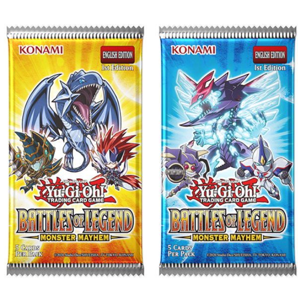 Yugioh -  Battles of Legend: Monster Mayhem Booster Pack