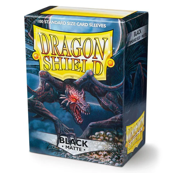Dragon Shield Matte Sleeves Black Rhipodon 100ct