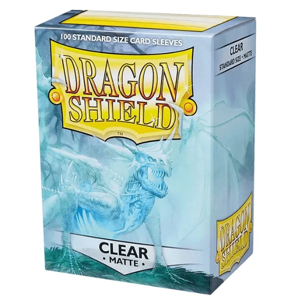 Dragon Shield Matte Sleeves Clear Angrozh 100ct