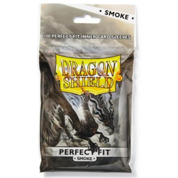 Dragon Shield Perfect Fit Sleeves Smoke Fuligo 100ct