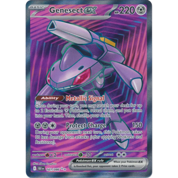 Scarlet & Violet - Black Bolt 161/086 - Genesect Ex [Ultra Rare]
