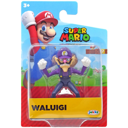 Jakks Pacific World of Nintendo Figures - Waluigi