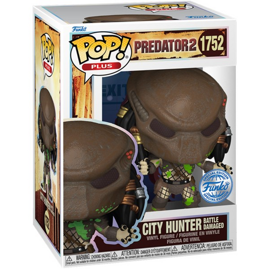 Funko Pop Plus (1752) City Hunter (Battle Damaged)