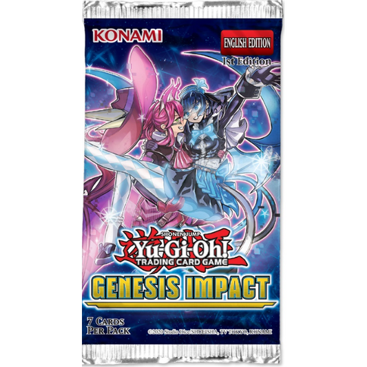 Yugioh Genesis Impact Booster Pack 1st Edition