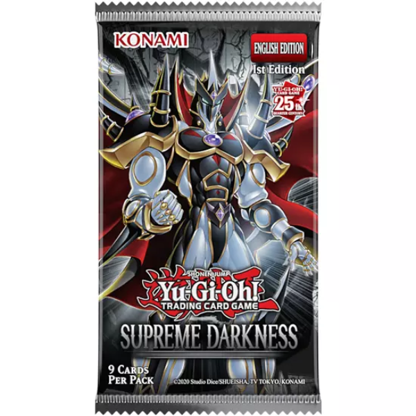 Yugioh Supreme Darkness Booster Pack 1st Edition