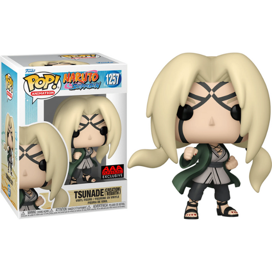 Funko Pop Animation (1257) Tsunade (Creation Rebirth) Naruto AAA