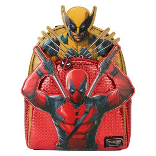 Loungefly Deadpool 3 Deadpool Wolverine Backpack