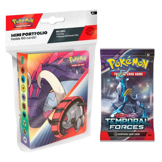 Pokemon TCG Scarlet & Violet Temporal Forces Mini Portfolio