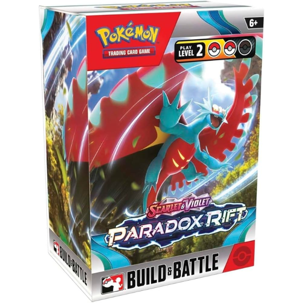 Pokémon TCG Scarlet & Violet Paradox Rift Build And Battle Box