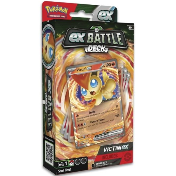 Pokemon TCG Ex Battle Deck Victini Ex Level 1