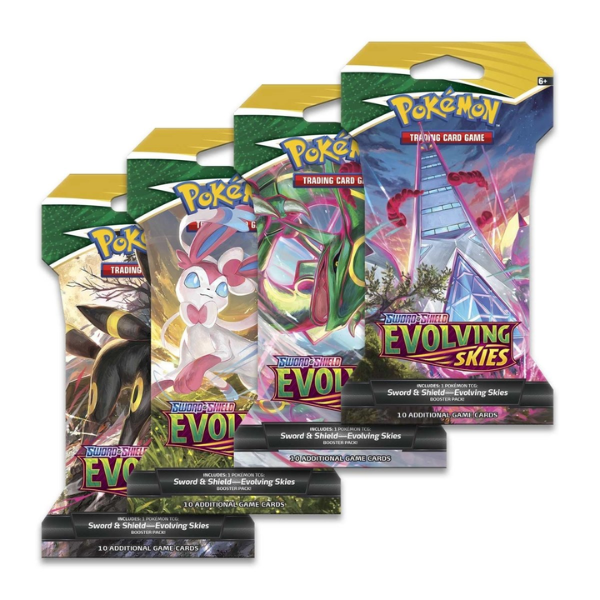 Pokémon TCG Sword & Shield Evolving Skies Blister Pack [Pre-Order] *Limit 12 per customer *Online Only