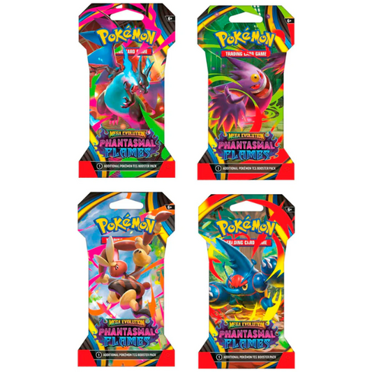 Pokémon TCG - Mega Evolution Phantasmal Flames - Blister Pack [Pre-Order] *Limit 12