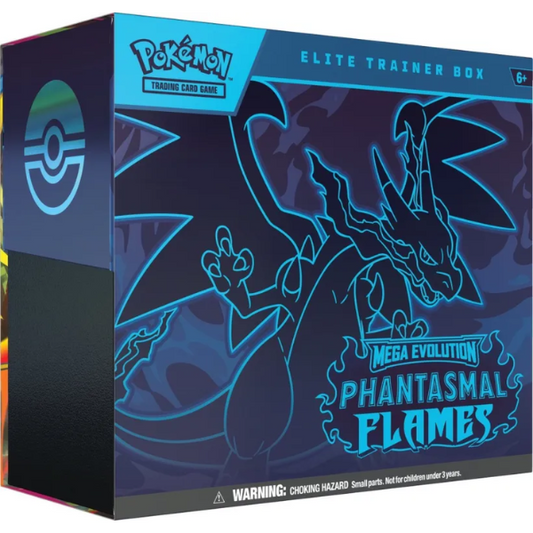 Pokémon TCG - Mega Evolution ME02 - Phantasmal Flames - Elite Trainer Box