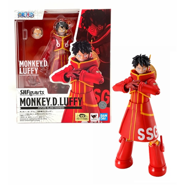 Bandai S.H.Figuarts Monkey D. Luffy Action Figure Future Island Egghead
