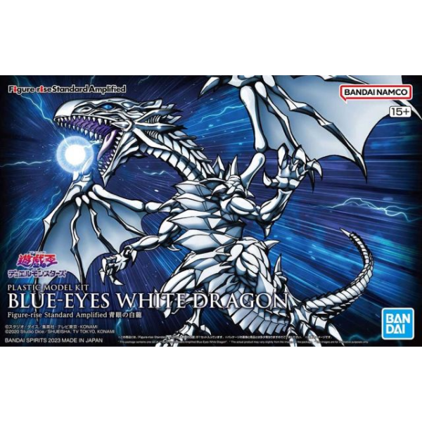 Bandai Figure Rise Standard Amplified Blue-Eyes White Dragon Model Kit Yugioh