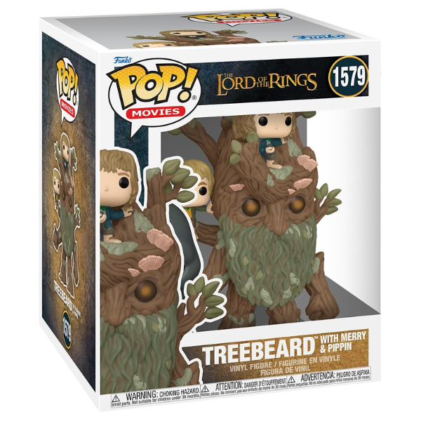 Funko Pop Movies (1579) Treebeard With Merry and Pippin