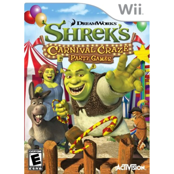 Dreamworks Shrek's Carnival Craze Party Games