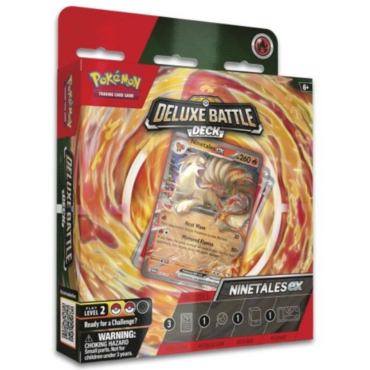 Pokemon TCG Deluxe Battle Deck Ninetales EX Level 2