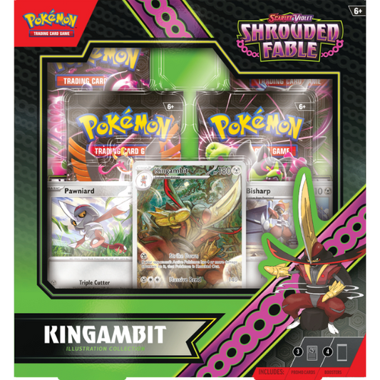 Pokemon Scarlet & Violet Shrouded Fable Kingambit Illustration Collection