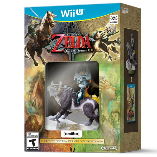 The Legend of Zelda Twilight Princess HD Amiibo Bundle for WiiU