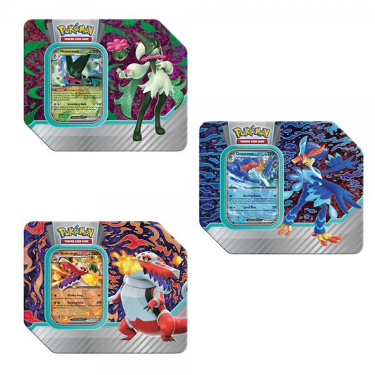 Pokemon TCG Paldea Partners Tin 2023