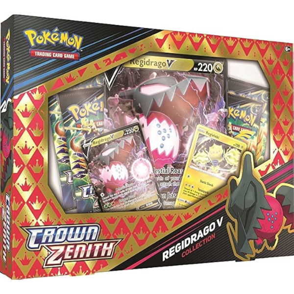 Pokemon TCG Crown Zenith Regidrago V Collection Box