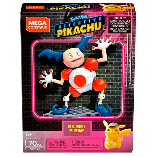 Mega Construx Detective Pikachu Mr. Mime GHH03 70pcs