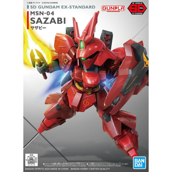 SD Gundam Ex-Standard 017 MSN-04 Sazabi