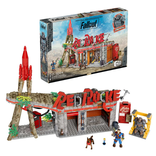 MEGA Red Rocket Truck Stop Fallout HXT00 824pcs