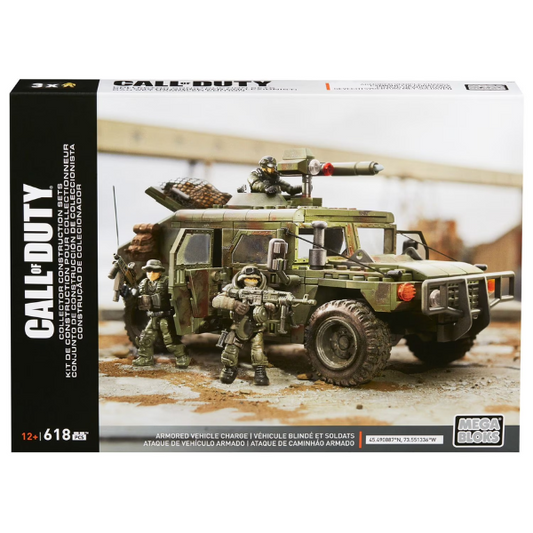 Mega Bloks Armored Vehicle Charge DPB57 618pcs