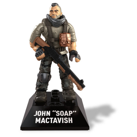 Mega Construx Call of Duty John Soap Mactavish GNV46 19pcs