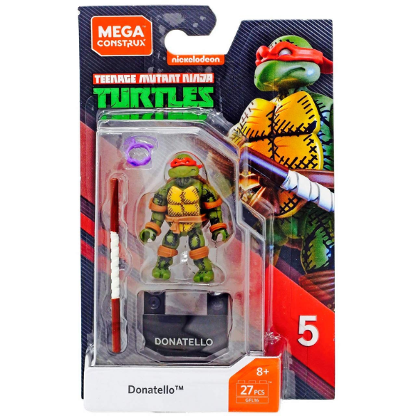 Mega Construx Donatello Collectible Figure GFL16 27pcs