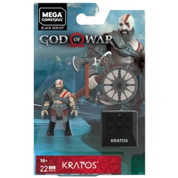 Mega Construx Kratos Collectible Figure GNV37 22pcs