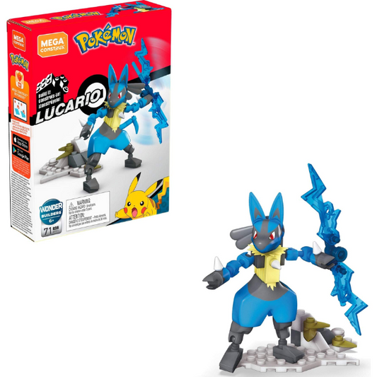 Mega Construx Pokemon Lucario GFV71 71pcs