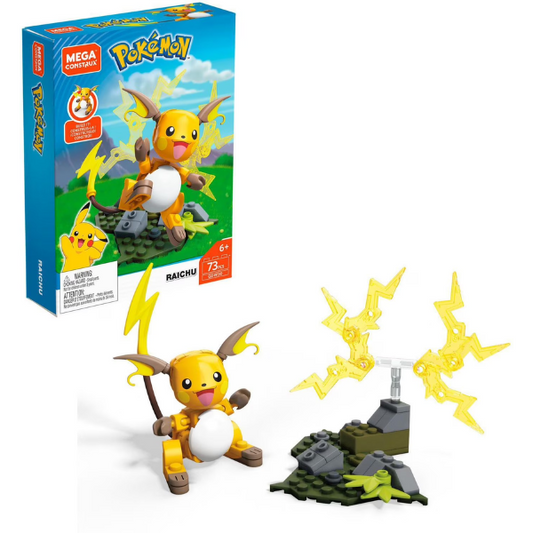 Mega Construx Pokemon Raichu GDW30 73pcs