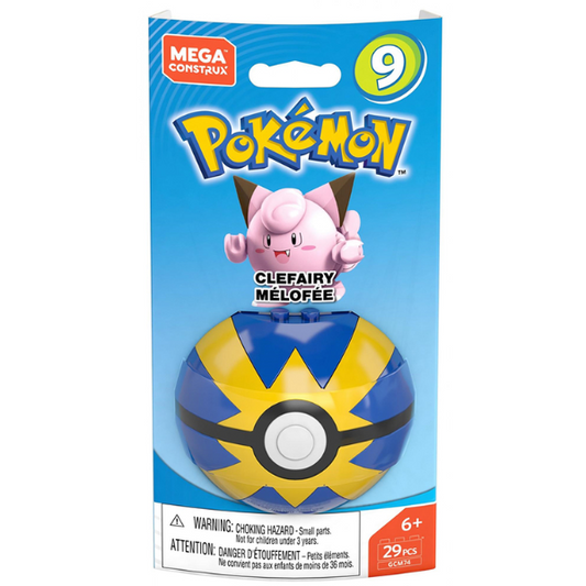 Mega Construx Pokemon Series 9 Clefairy GCM74 29pcs