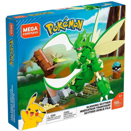 Mega Construx Pokemon Slashing Scyther GCN19 188pcs