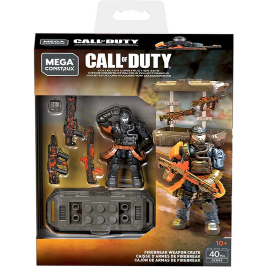 Mega Construx Call of Duty Firebreak Weapon Crate GCN93 40pcs