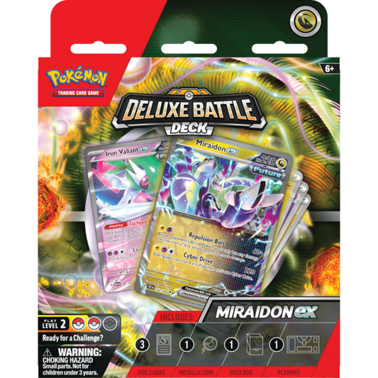 Pokemon TCG Deluxe Battle Deck Miraidon EX Level 2