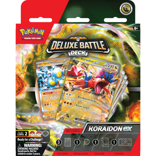 Pokemon TCG Deluxe Battle Deck Koraidon EX Level 2