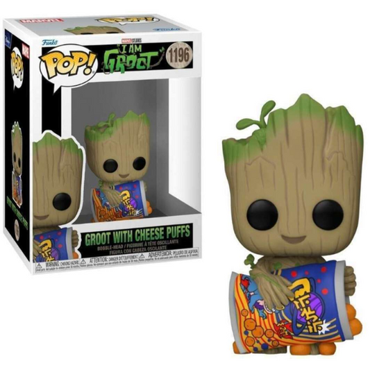 Funko Pop (1196) Groot With Cheese Puffs