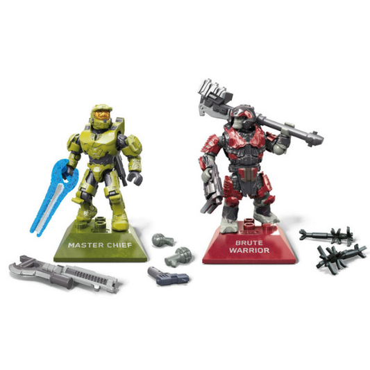 Mega Construx Halo Master Chief Vs. Brute Warrior GNW38 52pcs