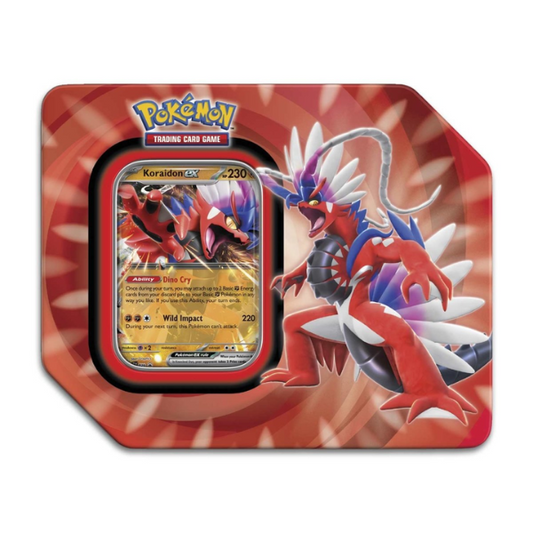 Pokemon TCG Paldea Legends Tin Koraidon Ex