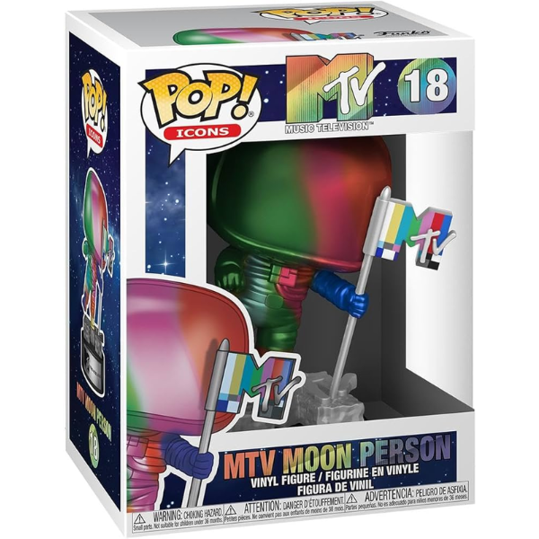 Funko Pop Icons (18) MTV Moon Person