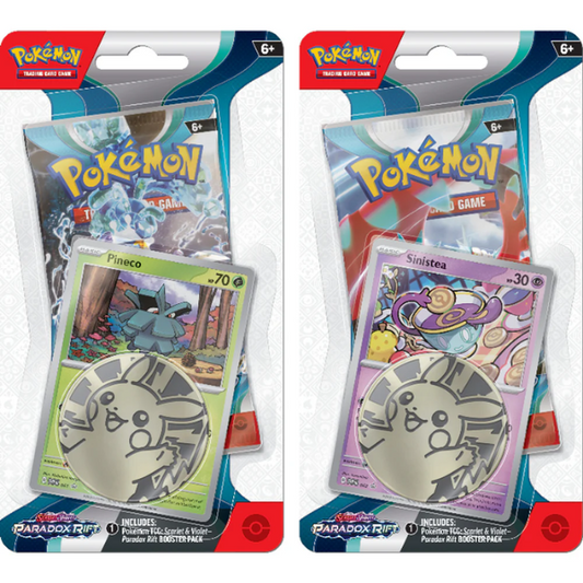 Pokemon Scarlet & Violet Paradox Rift Checklane Blister Pack