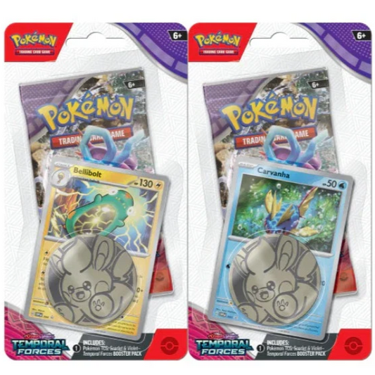 Pokemon Scarlet & Violet Temporal Forces Checklane Blister Pack